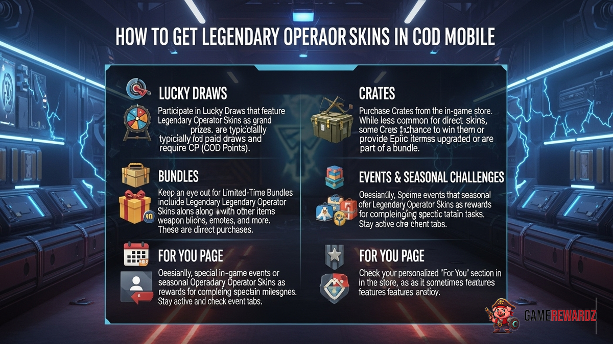How to Get Legendary Operator Skins COD Mobile